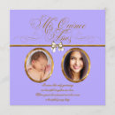 Recherche de lavender quinceanera invitations Violet