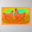 Recherche de lumière électrique posters Rouge