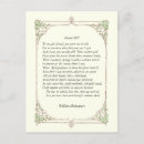 Recherche de sonnet cartes postales Poésie