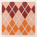 Recherche de losanges dessous de verres Jacquard