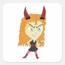 Recherche de demon autocollants Cornes