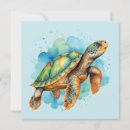 Recherche de tortue mignonne invitations Océan