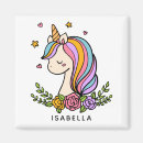 Recherche de licorne mignonne magnets Girl
