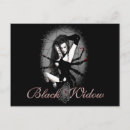 Zoek naar zwarte weduwe spin briefkaarten Gothic