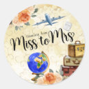 Recherche de valises vintages autocollants Aquarelle