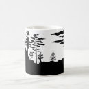 Recherche de arbres silhouette tasses Paysage