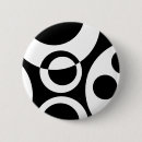 Zoek naar witte vlekken buttons Abstract