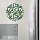 Recherche de de pomme refrigérateur magnets Vert