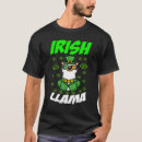 Recherche de funny irish tshirts Llama