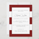 Recherche de rayure rouge invitations Pour tous