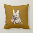 Recherche de frenchie décoration coussins Bulldog