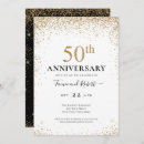 Recherche de black white gold invitations Élégant
