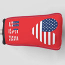 Recherche de symbole de golf accessoires Drapeau américain