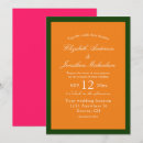 Recherche de lumineux et coloré invitations Orange