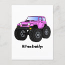 Zoek naar 4x4 briefkaarten Monsterwagen