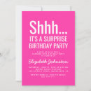Recherche de surprise invitations Fête d'anniversaire