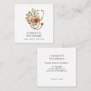 Recherche de forme de coeur cartes visite Floral