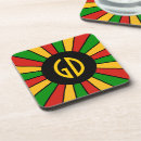 Recherche de reggae dessous de verres Jah