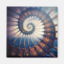 Recherche de motif psychédélique magnets Conception