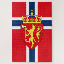 Recherche de viking puzzles Drapeau de la norvège