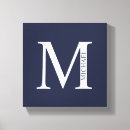 Recherche de initiale impressions sur toile Family