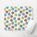 Recherche de point bleu tapis souris Points