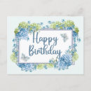 Recherche de hydrangea anniversaire cartes Aquarelle