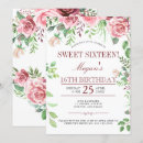 Recherche de monogram 16ans anniversaire invitations Sweet sixteen
