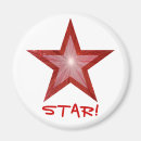Recherche de étoile rouge magnets Brillant