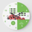 Recherche de ladybug horloges Vert