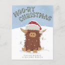 Recherche de vache père noël cartes postales Vacances