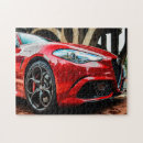 Recherche de voiture rouge puzzles Coloré