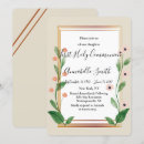 Recherche de vintage petite communion invitations Rustique