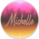 Recherche de michelle autocollants Rose