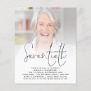 Recherche de 70 ans Écriture