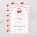 Recherche de cherry anniversaire invitations Mignon
