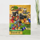 Recherche de anthropomorphe vœux cartes Chats anthropomorphes