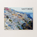 Recherche de santorini puzzles Île grecque