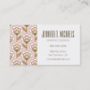 Recherche de 60s cartes visite Floral