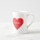 Recherche de petits coeurs tasses Valentine