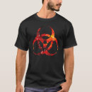 Recherche de symbole de biohazard tshirts Goth