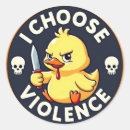 Recherche de violence autocollants Je choisis la violence