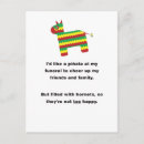 Recherche de pinata cartes postales Humour