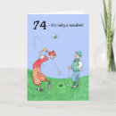 Zoek naar golfers kaarten Illustratie