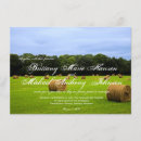 Recherche de balles de foin invitations Rustique