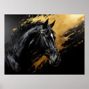 Zoek naar zwarte hengst posters Equine
