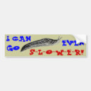 Zoek naar langzame bestuurders bumperstickers Humor
