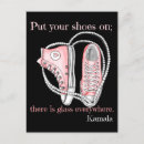 Recherche de chaussures cartes postales Vote