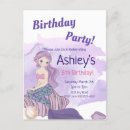 Recherche de sirène mignonne invitations Queue de mermaid