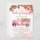 Recherche de fraises rouges invitations Rose